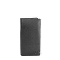 BOROUGH RFID Long Wallet Black with Tri-Color Band