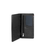 BOROUGH RFID Long Wallet Black with Tri-Color Band